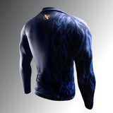 Hayabusa Rashguard Apex Lange Mouwen - Donkerblauw