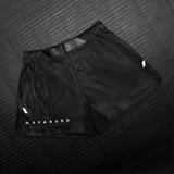 Hayabusa MMA Shorts Apex Mid - Carbon Zwart