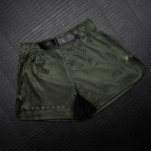 Hayabusa MMA-shorts Apex Mid – Taktisk grön