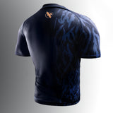 Hayabusa Rashguard Apex Korte Mouwen - Donkerblauw