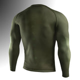 Hayabusa Rashguard Core Lange Mouwen - Donkergroen