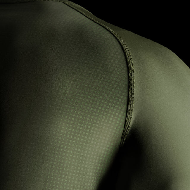 Hayabusa Rashguard Core Långa Ärmar – Mörkgrön