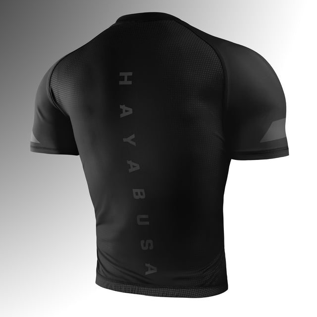 Hayabusa Rashguard Core Korta Ärmar – Svart