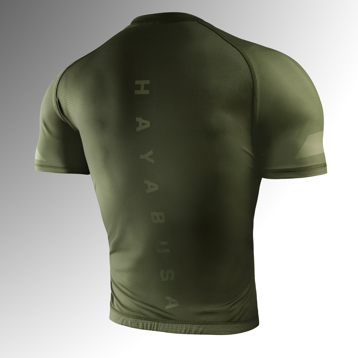 Hayabusa Rashguard Core Korte Mouwen - Donkergroen
