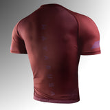 Hayabusa Rashguard Core Korte Mouwen - Rood