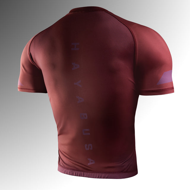 Hayabusa Rashguard Core Korte Mouwen - Rød