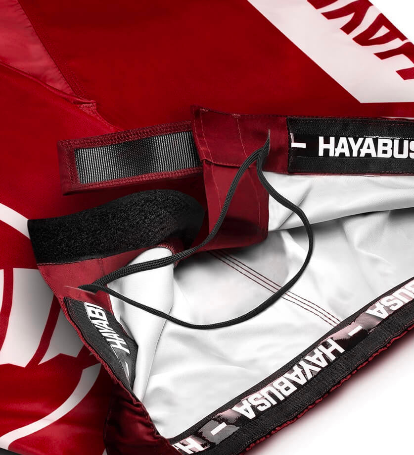 Hayabusa MMA Broekje Icon - Rood/Wit - Shorts