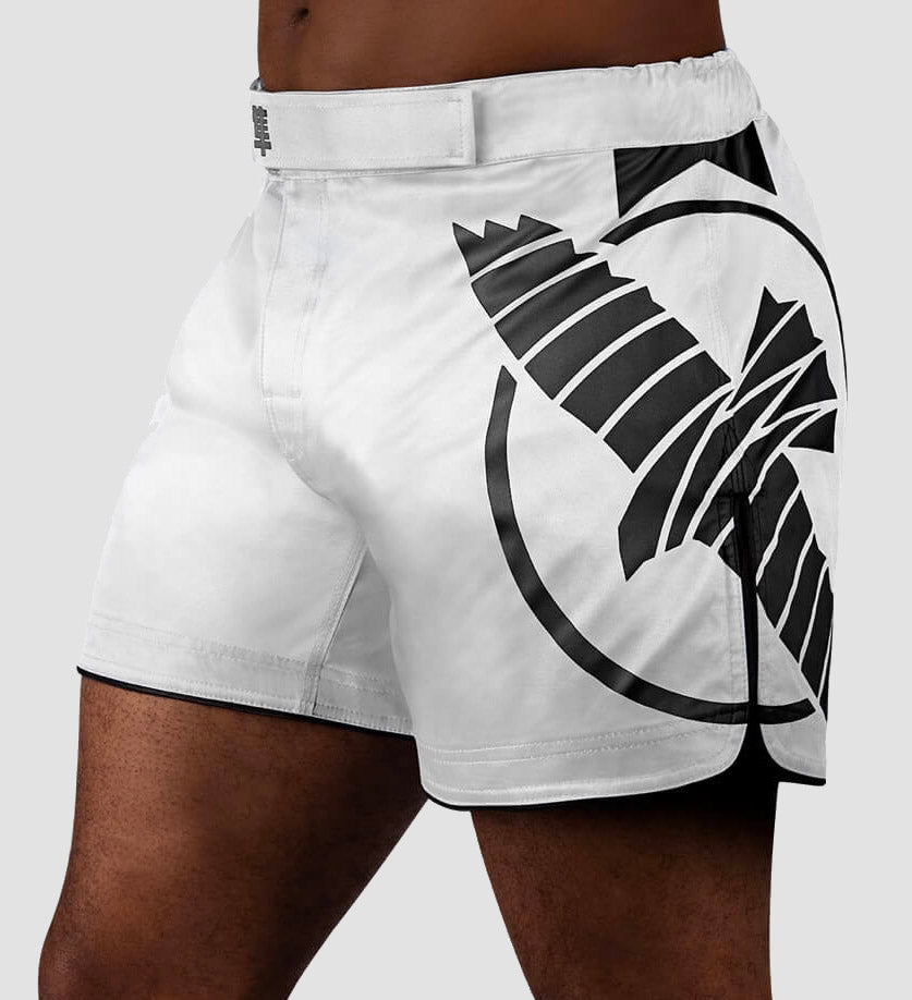 Hayabusa MMA Broekje Icon - Wit/Zwart - Shorts