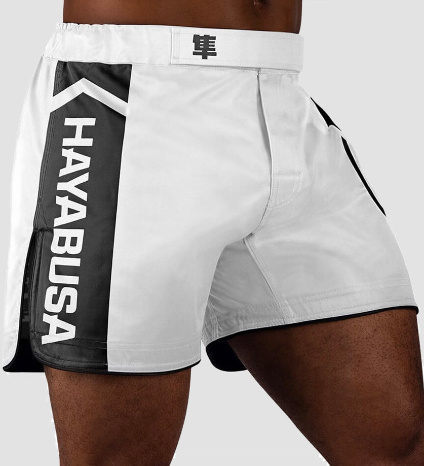 Hayabusa MMA Broekje Icon - Wit/Zwart - Shorts