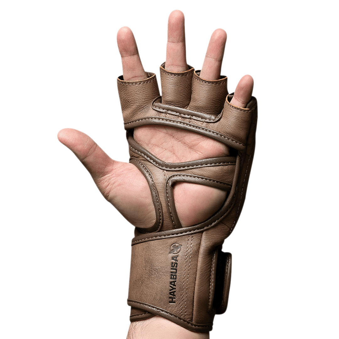 Hayabusa MMA Handschoenen T3 LX - Vintage Bruin