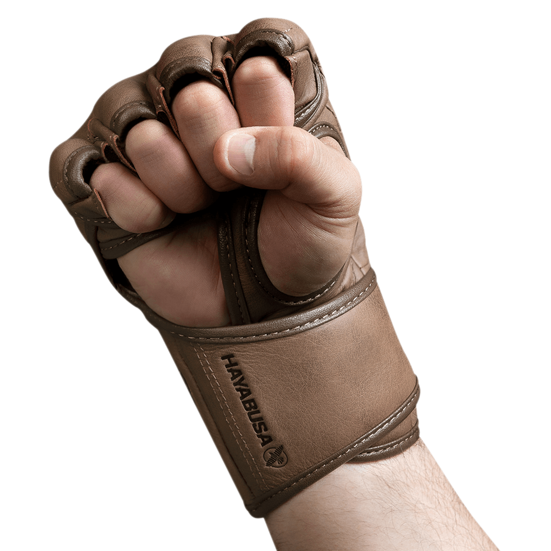 Hayabusa MMA Handschoenen T3 LX - Vintage Bruin