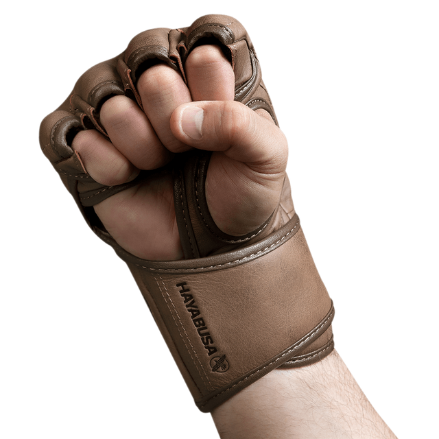 Hayabusa MMA Handschoenen T3 LX - Vintage Bruin