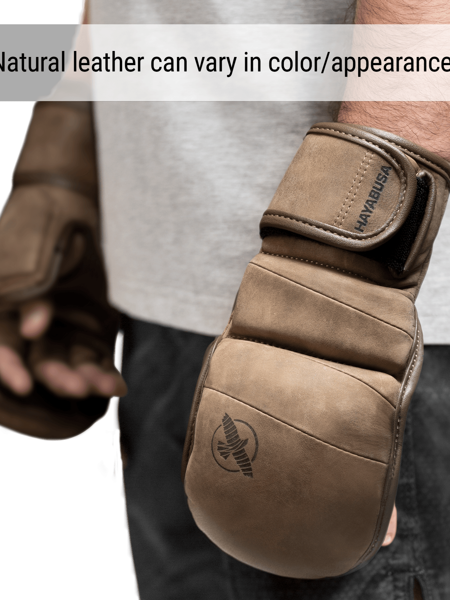 Hayabusa MMA Sparringhandskar T3 LX Hybrid – Vintage Brun