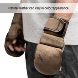 Hayabusa MMA Sparring Handschoenen T3 LX Hybrid - Vintage Bruin