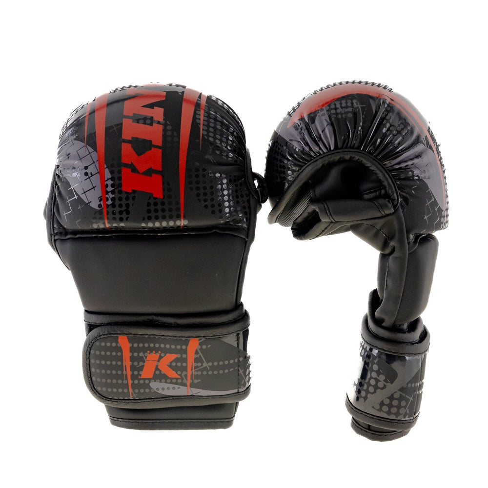 King Pro Box- und MMA-Handschuhe Sparring Shogun – Schwarz/Rot