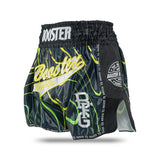 Booster Kickboks Shorts Aurora - Zwart/Geel