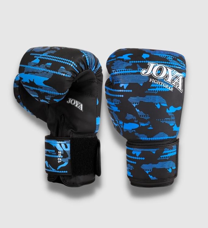 Joya (Kick)Bokshandschoenen Camo V2 - Camo Blauw - (Kick)Bokshandschoenen