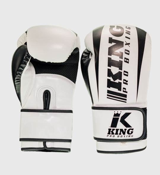 King Pro Boxing Bokshandschoenen Revo - Wit/Zwart