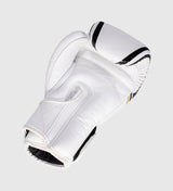 King (Kick)Bokshandschoenen Thor - Wit/Zwart/Goud - (Kick)Bokshandschoenen