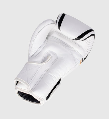 King (Kick)Bokshandschoenen Thor - Wit/Zwart/Goud - (Kick)Bokshandschoenen