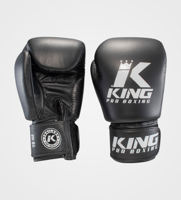 King Pro Boxing Bokshandschoenen BGVL3 - Zwart/Wit