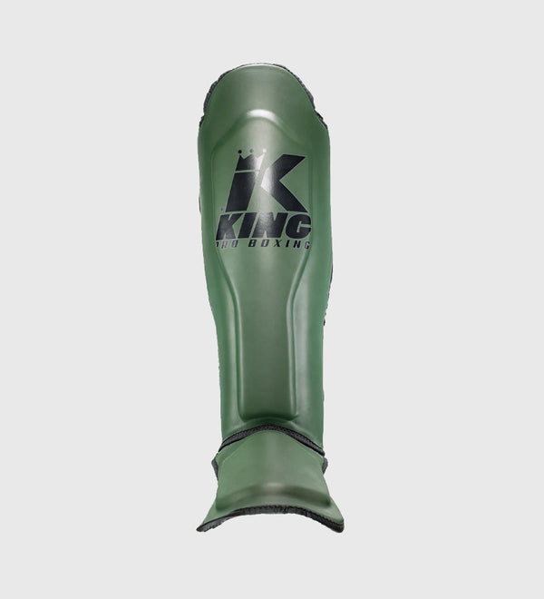 King Pro Boxing Kickboks Scheenbeschermers SG4 - Groen