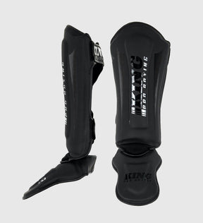 King Kickboks Scheenbeschermers Revo - Zwart - Scheenbeschermers