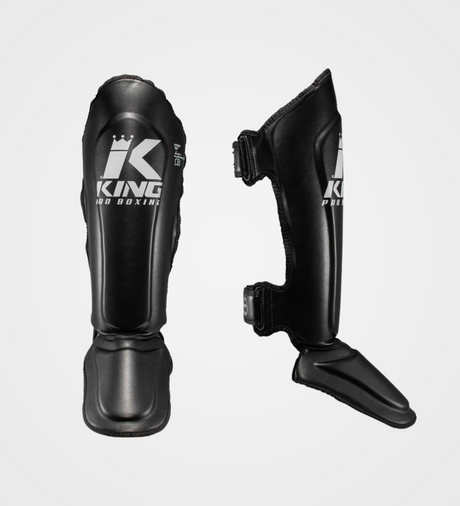 King Kickboks Scheenbeschermers - Zwart - Scheenbeschermers