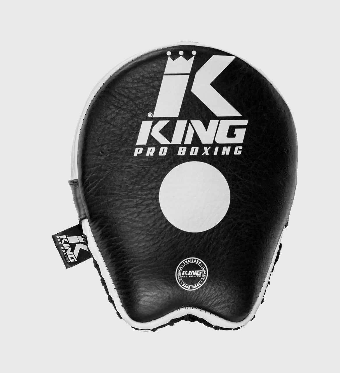 King Pro Boxing Handpads FM - Zwart/Wit - Trap & Stootkussens