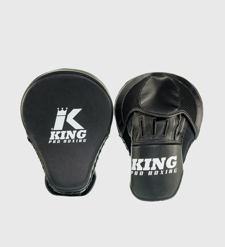 King Pro Boxing Handpads Revo - Zwart/Wit - Trap & Stootkussens