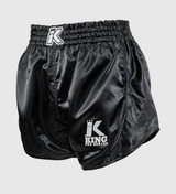 King Pro Boxing Kickboks Broekje Retro Hybrid - Zwart - Shorts