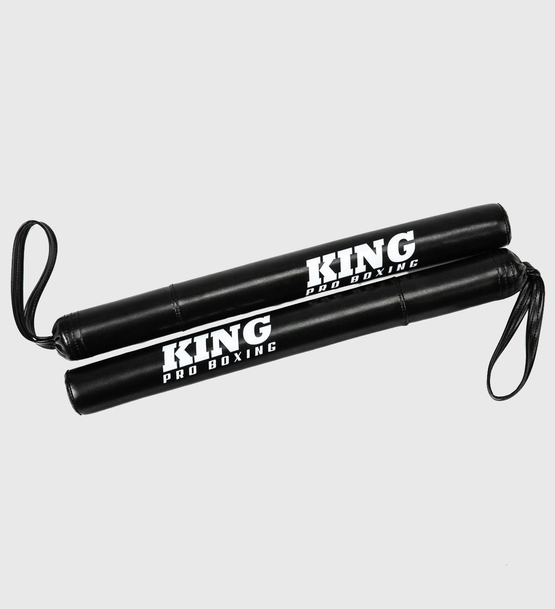 King Pro Boxing Striking Sticks Revo - Zwart/Wit – The Fight Company