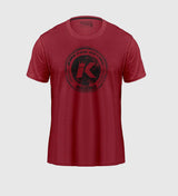 King Pro Boxing T-shirt Logo - Rood - T-Shirt
