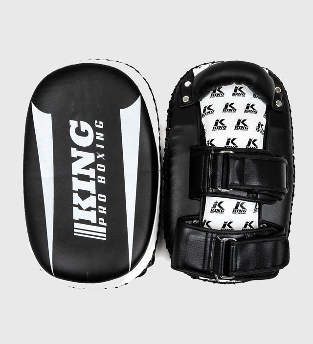 King Pro Boxing Thai Pads Revo - Zwart/Wit - Trap & Stootkussens