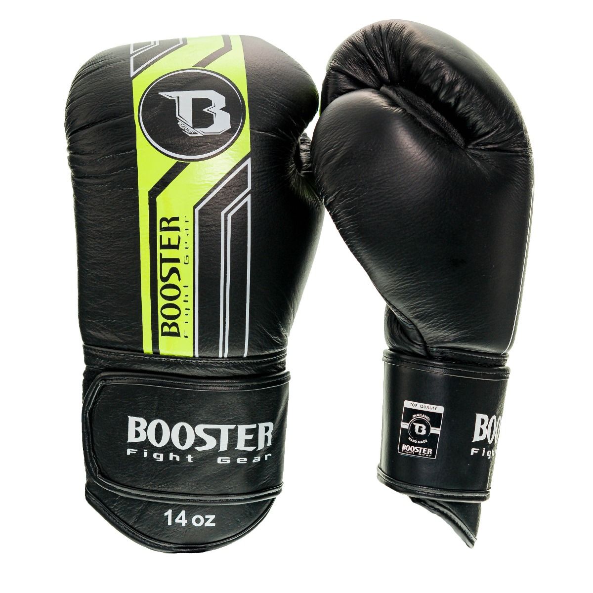 Booster Bokshandschoenen V9 - Zwart/Geel