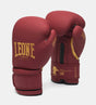 Leone (Kick)Bokshandschoenen GN059X - Bordeaux/Goud - (Kick)Bokshandschoenen
