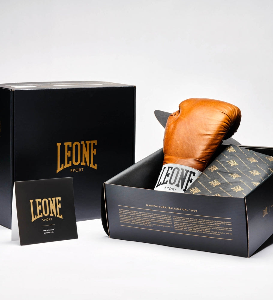 Leone Sport (Kick)Bokshandschoenen met vetersluiting - Romeo Vintage - (Kick)Bokshandschoenen