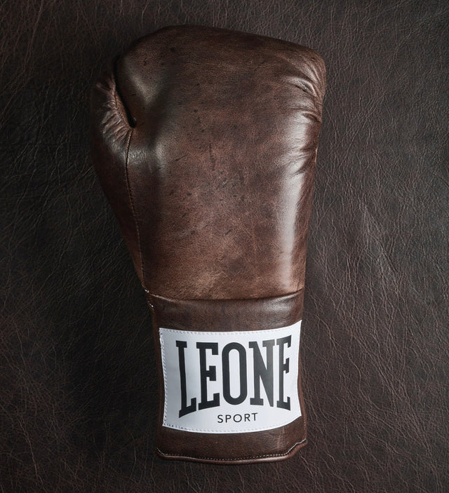 Leone Sport (Kick)Bokshandschoenen met vetersluiting - Romeo Vintage Moro - (Kick)Bokshandschoenen