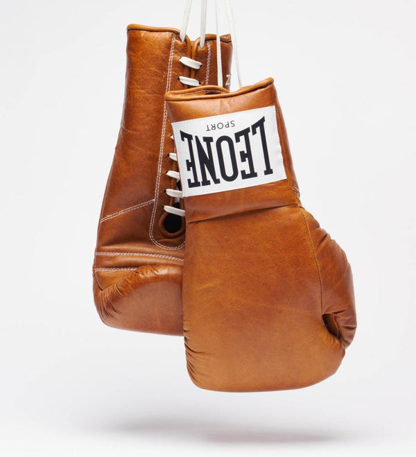 Leone Sport Bokshandschoenen met vetersluiting - Romeo Vintage