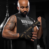Hayabusa x Mayweather Bandages Stretch - Zwart/Goud