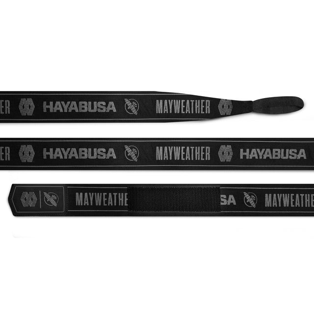 Hayabusa x Mayweather Stretch Bandages - Black/Gray