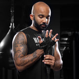 Hayabusa x Mayweather Bandages Stretch - Zwart/Grijs