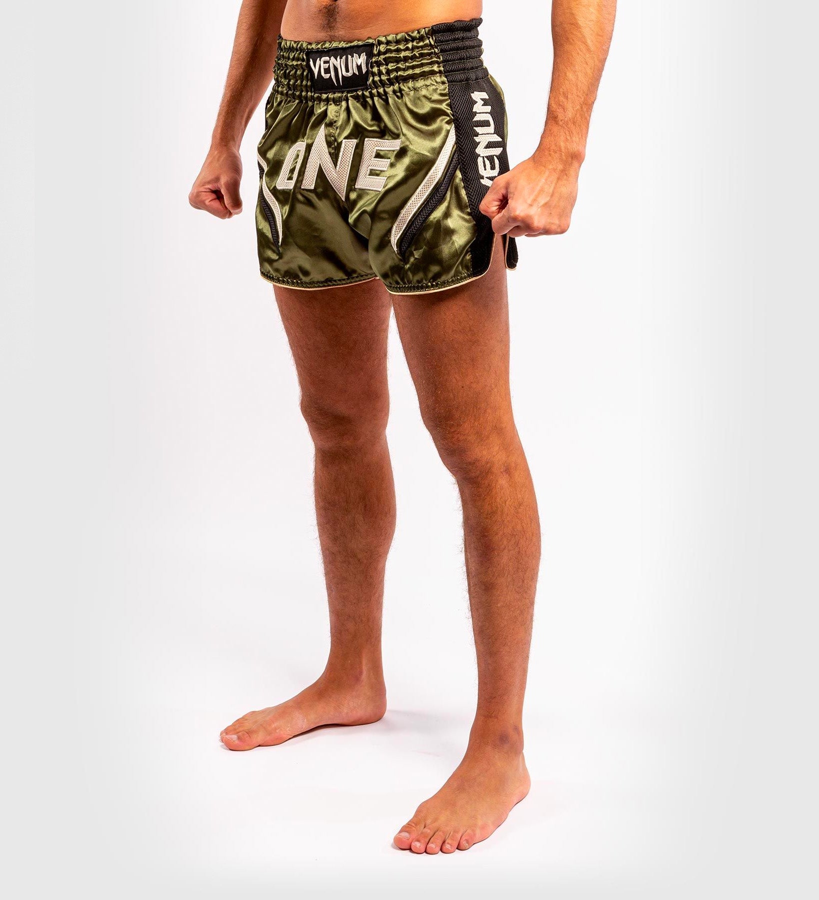 One FC Venum Kickboks Broekje - Groen - Shorts