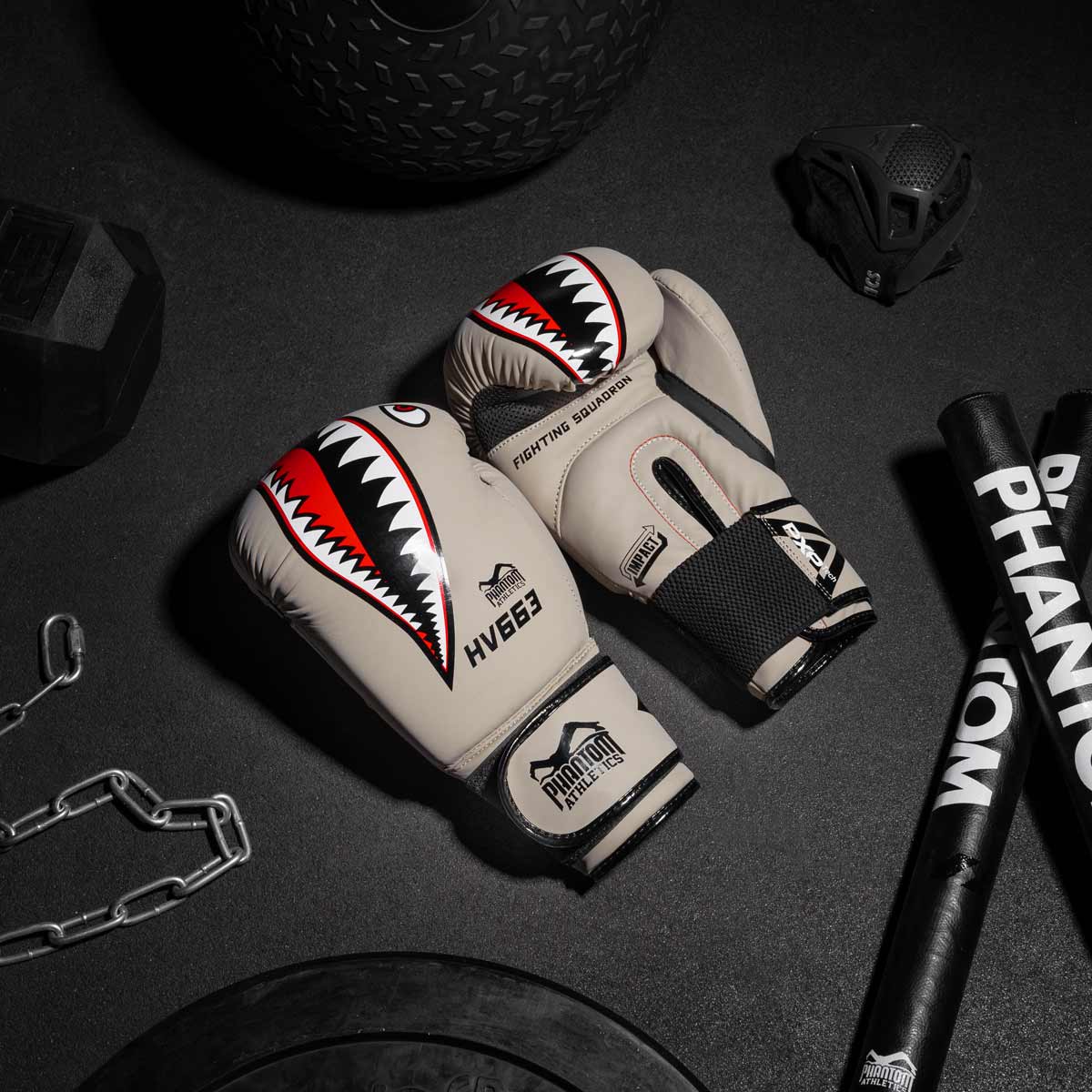 Phantom (Kick)Bokshandschoenen Fight Squad - Sand - (Kick)Bokshandschoenen