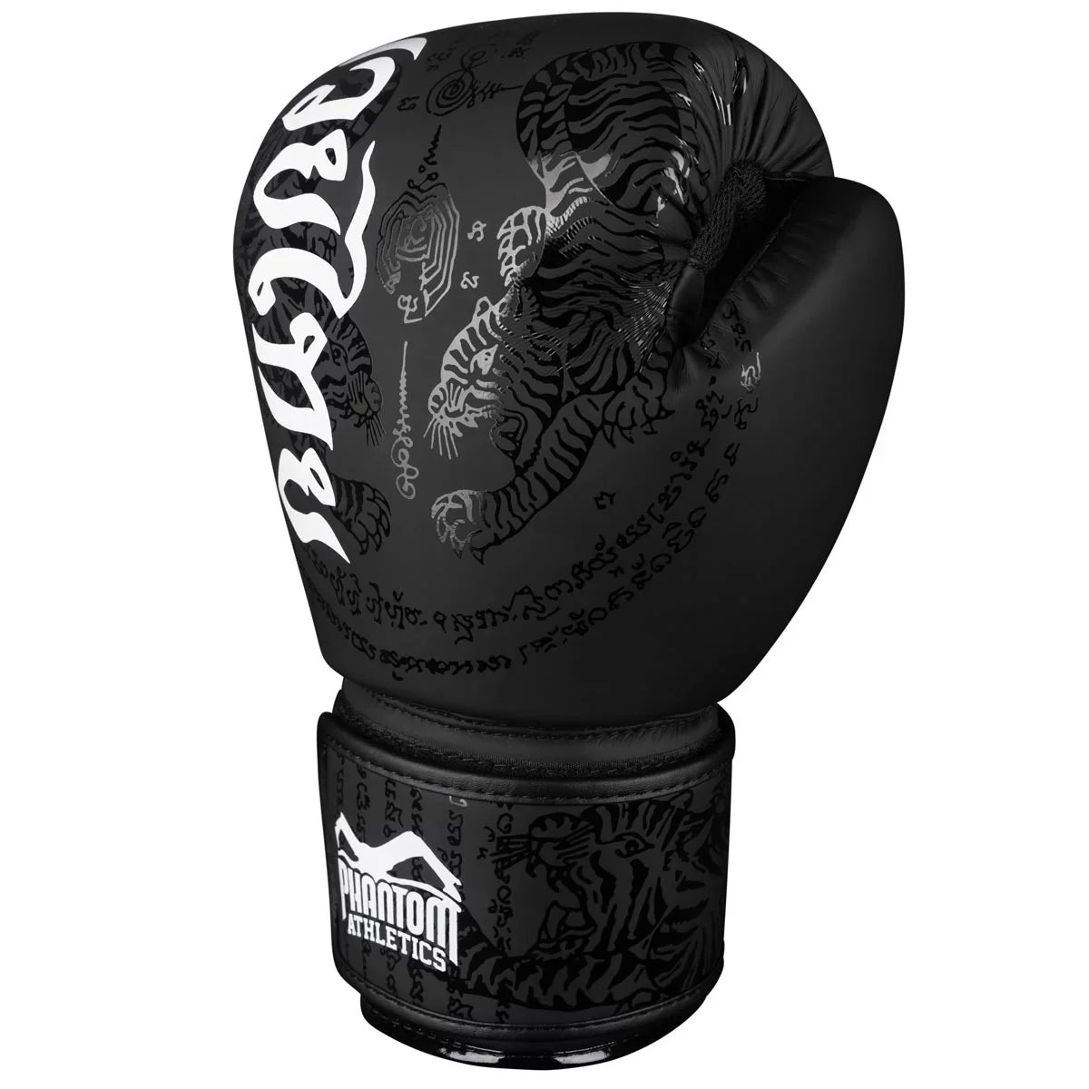 Phantom (Kick)Bokshandschoenen Muay Thai - Zwart/Wit - (Kick)Bokshandschoenen