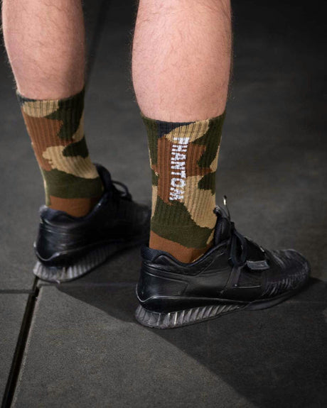 Meias Phantom Athletics Performance – Woodland Camo