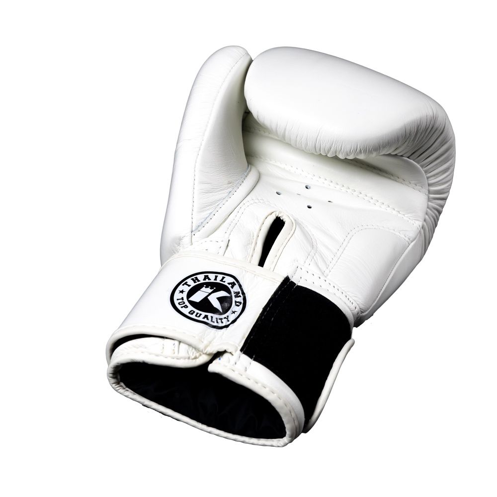 King Pro Boxing Boxhandschuhe BGVL3 - Weiß/Schwarz