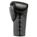 Everlast Powerlock 2 Pro Boxhandschuhe mit Schnürverschluss – Schwarz