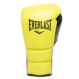 Everlast Powerlock 2 Pro Boxing Gloves with Lace Closure - Yellow/Black