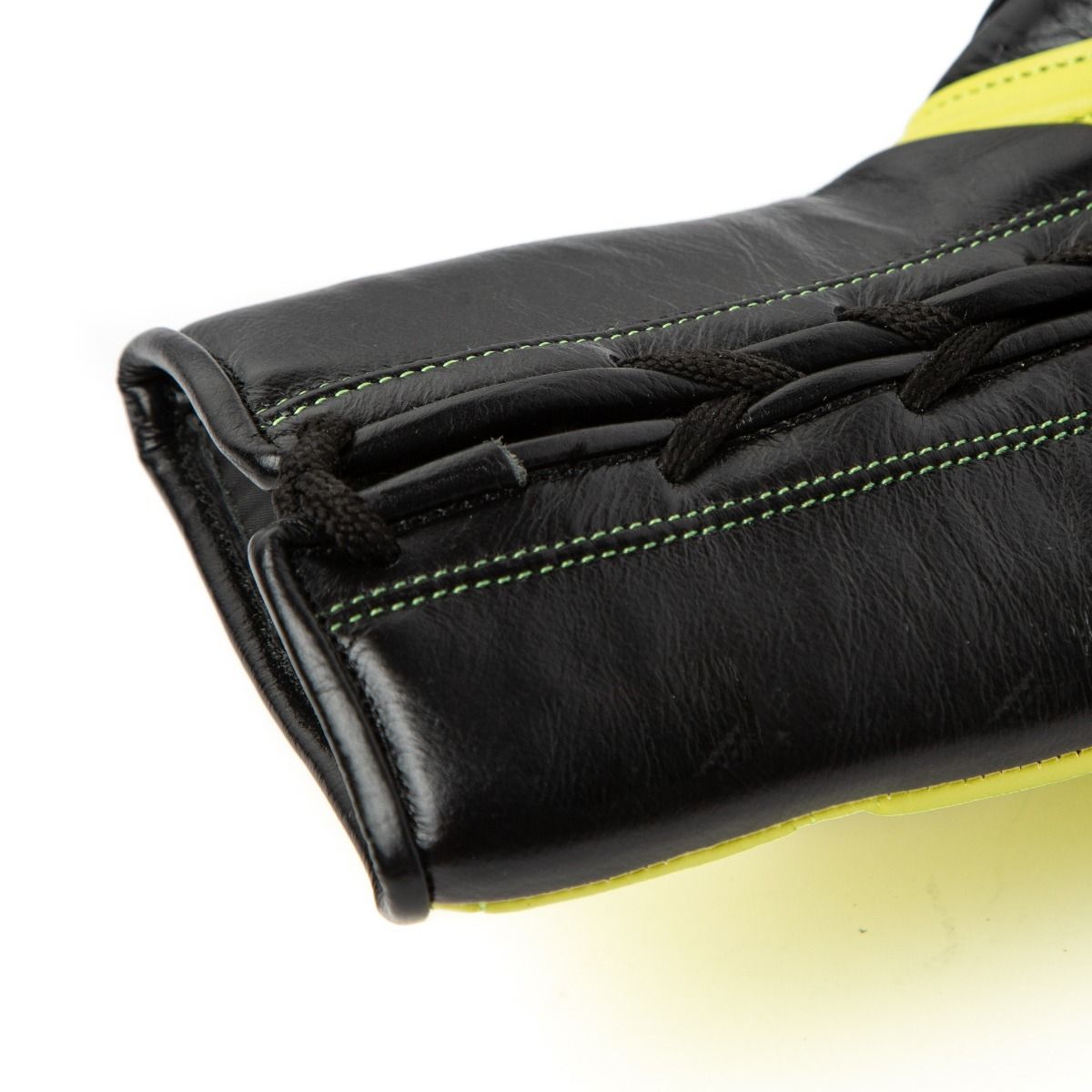 Everlast Bokshandschoenen Powerlock 2 Pro met vetersluiting - Geel/Zwart